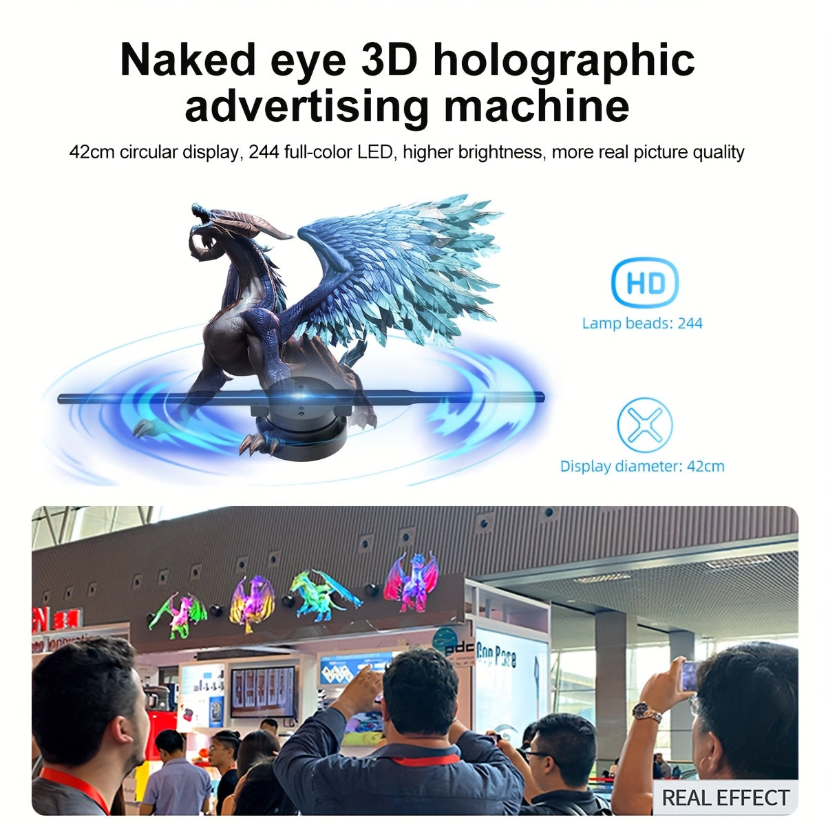 3D Hologram Fan
