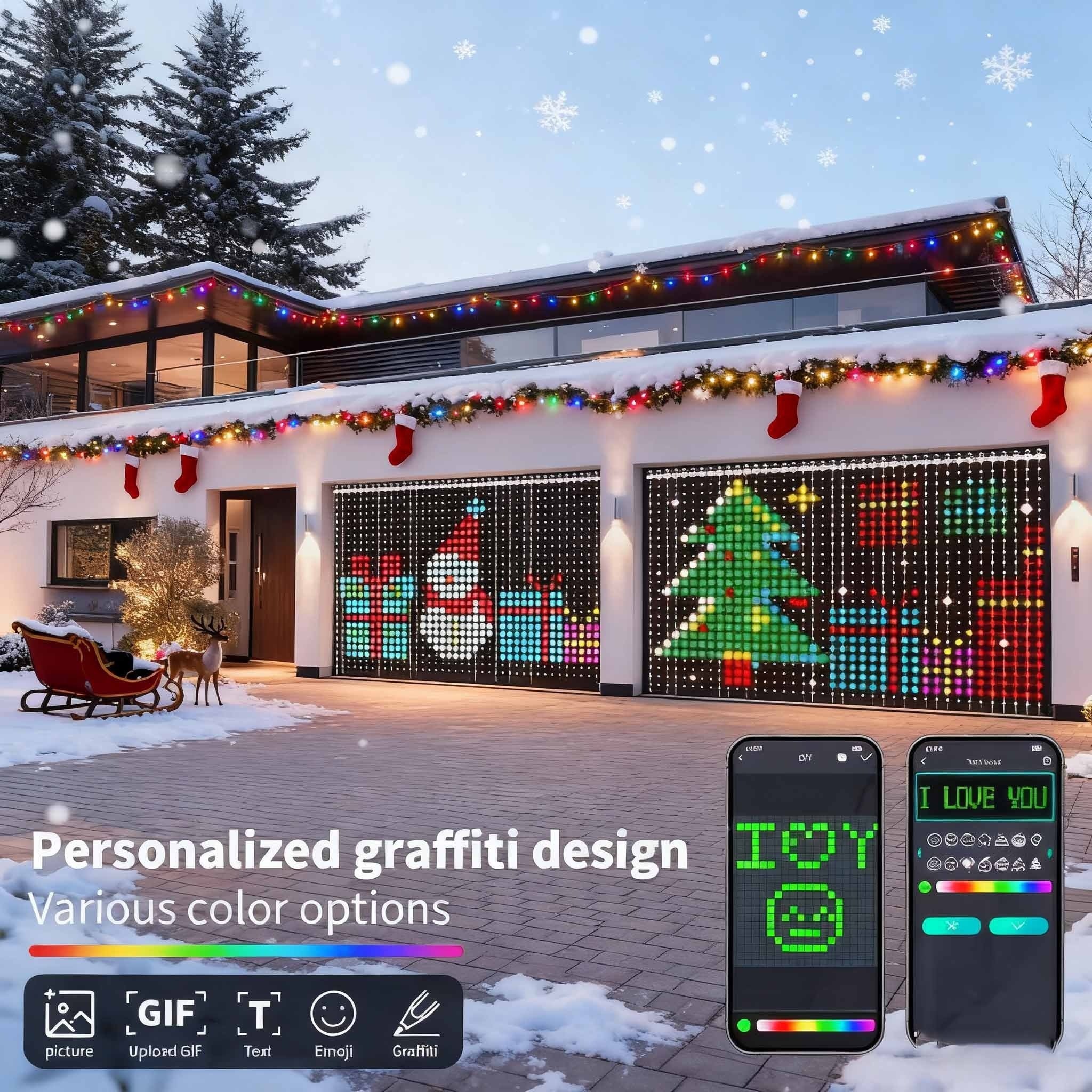 LED Smart Curtain Light