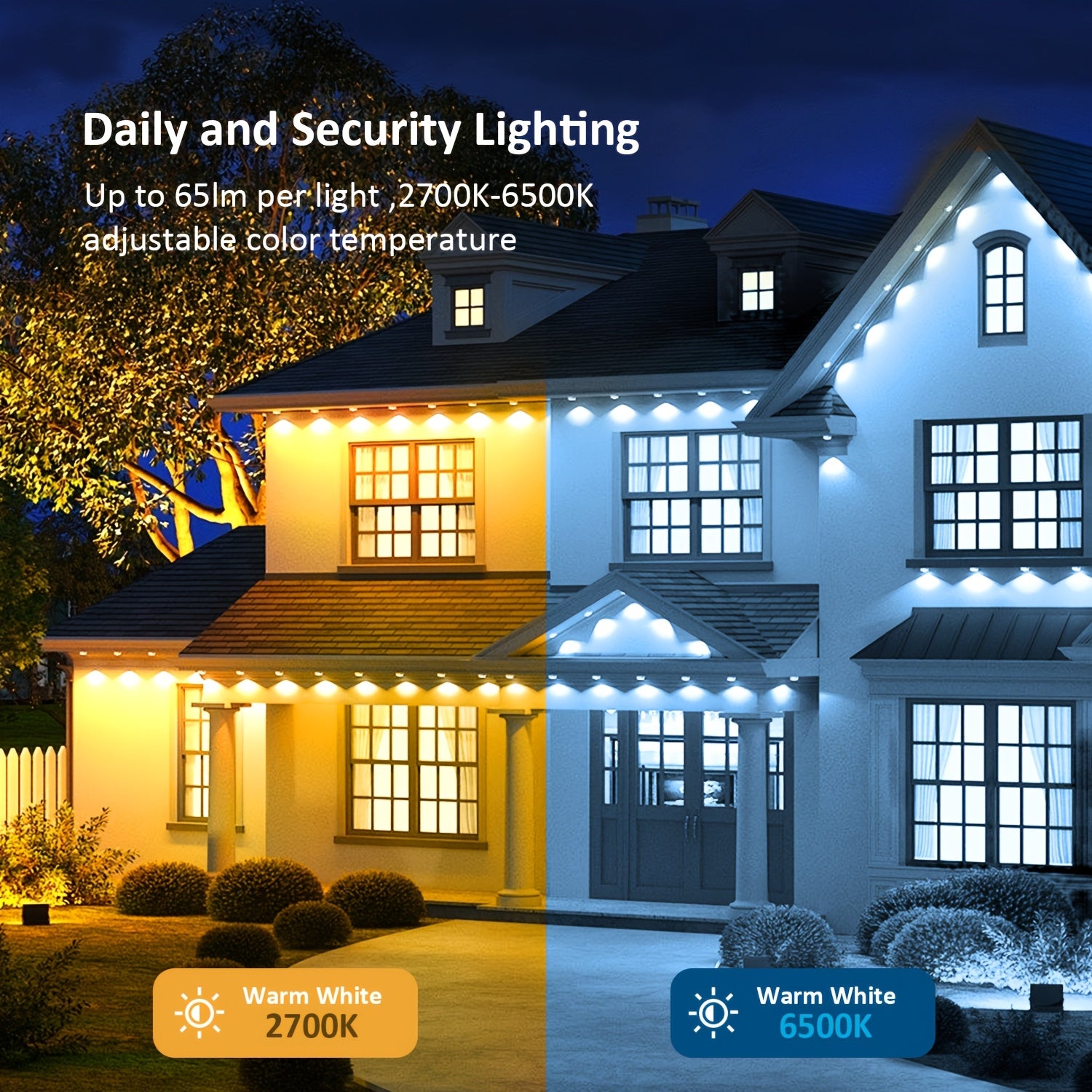 RGB LED Outdoor Lights