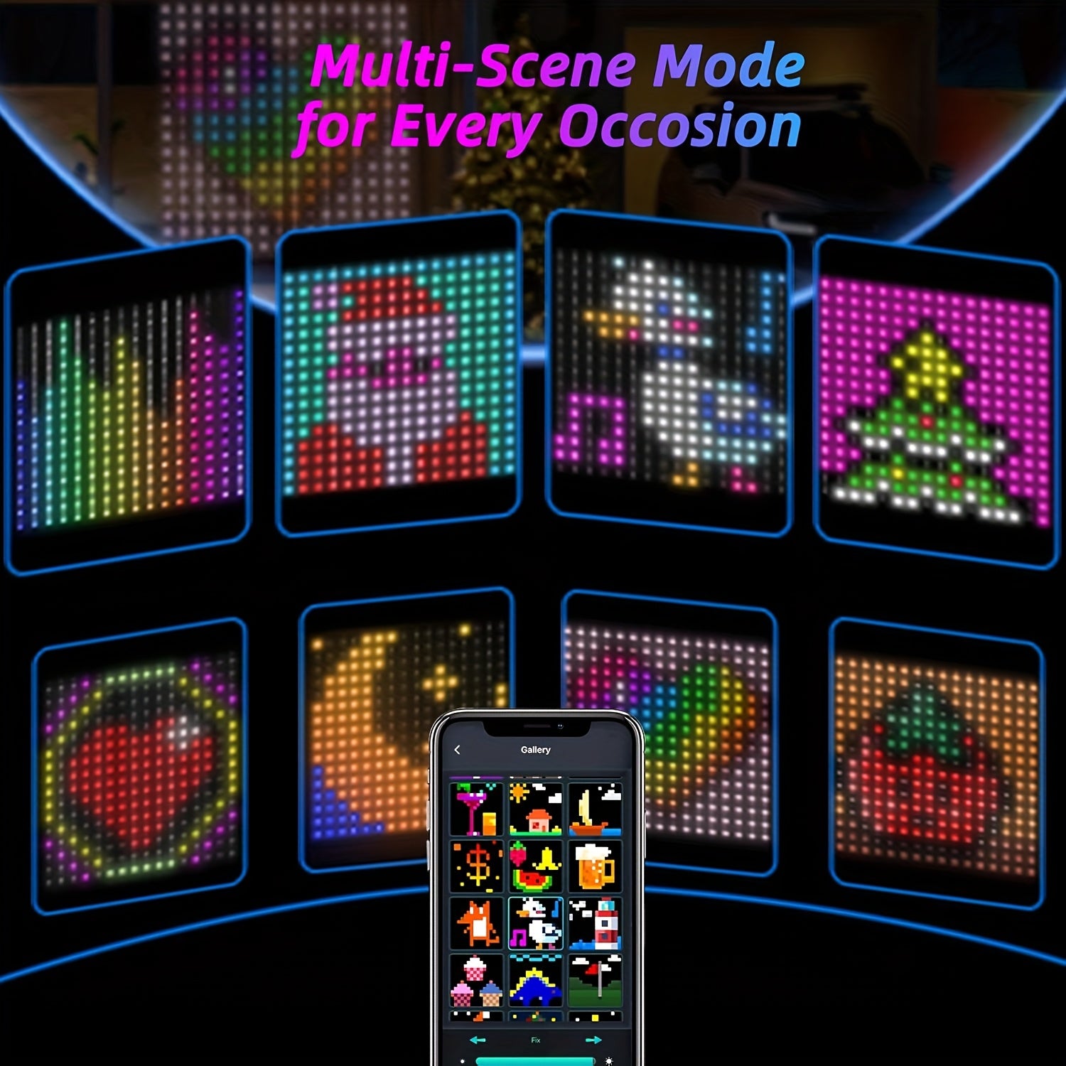 LED Smart Curtain Light