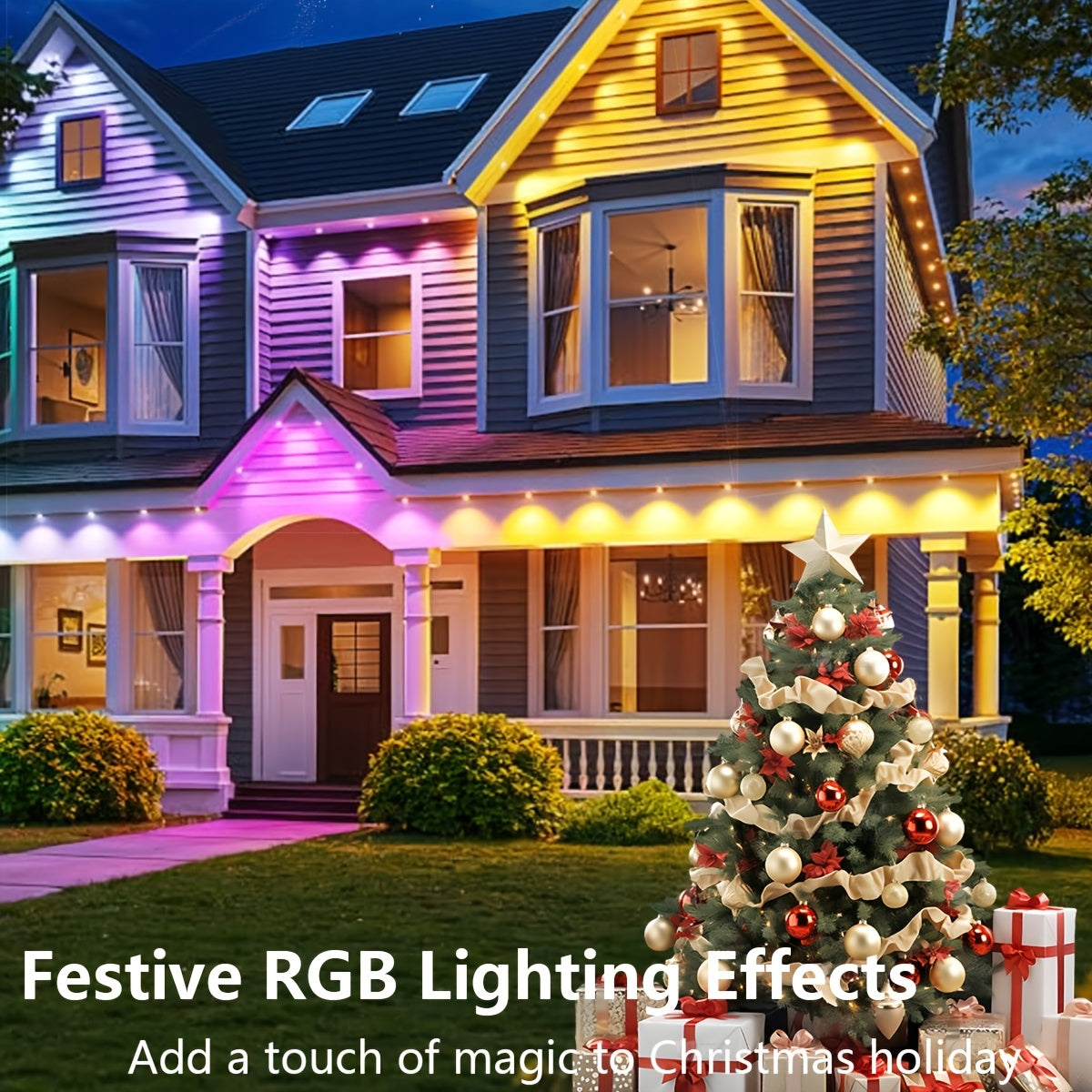 RGB LED Outdoor Lights