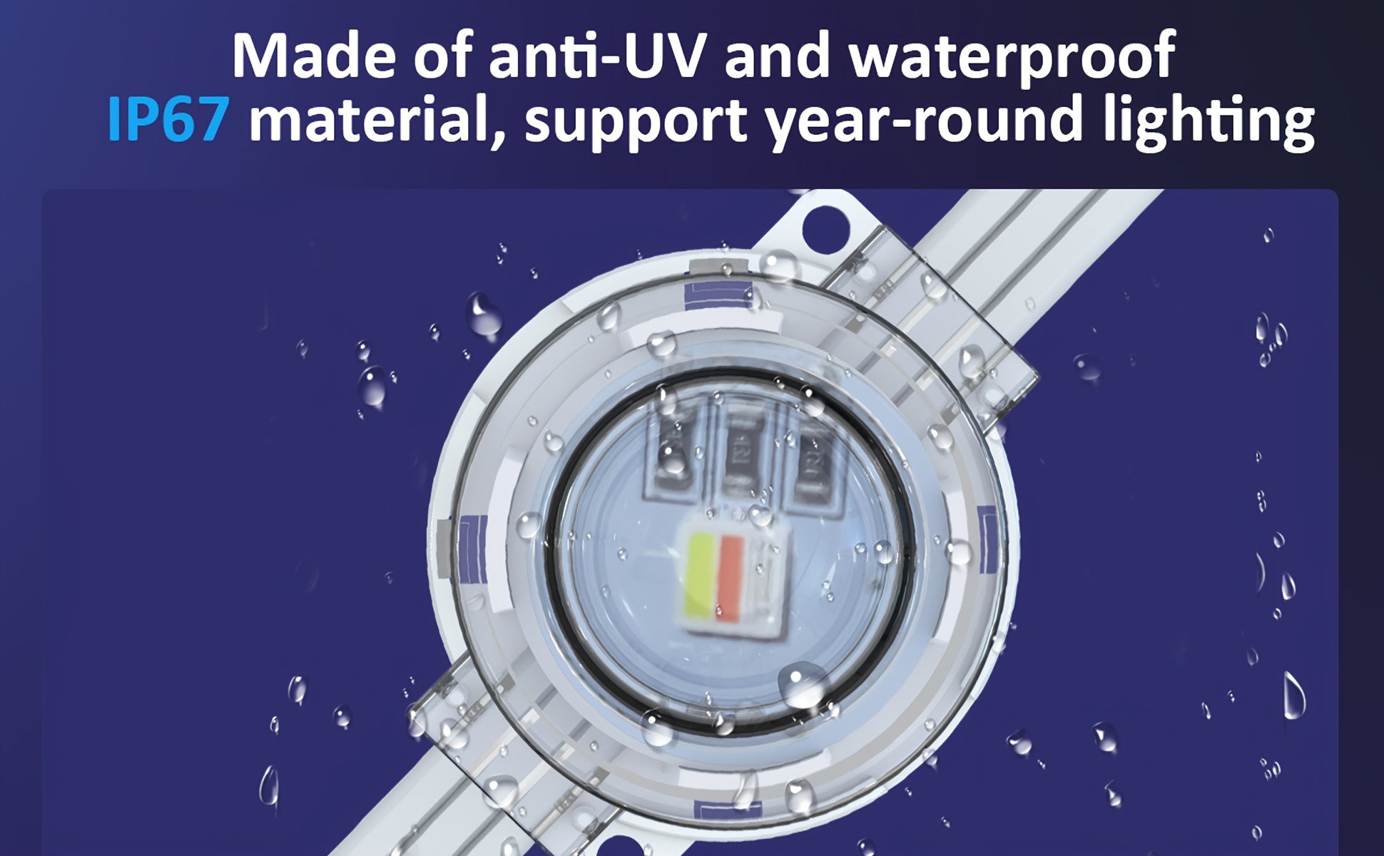 RGB LED Outdoor Lights