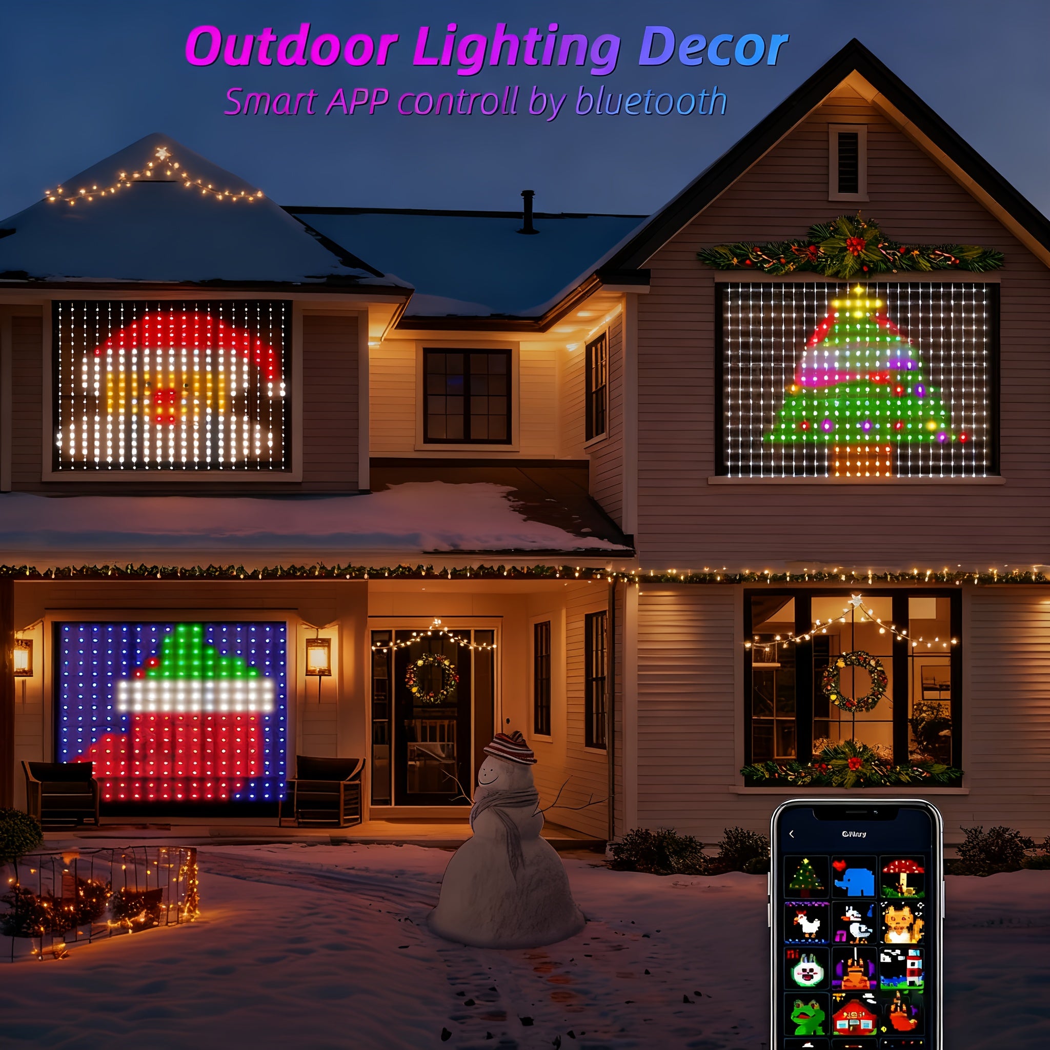 LED Smart Curtain Light