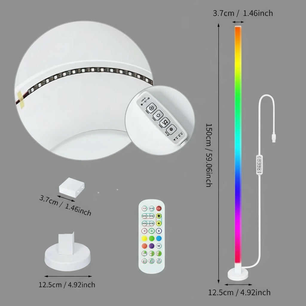 RGB LED Floor Lamp